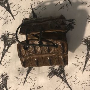 Vintage Alligator Skin Cuff - bought in Australia